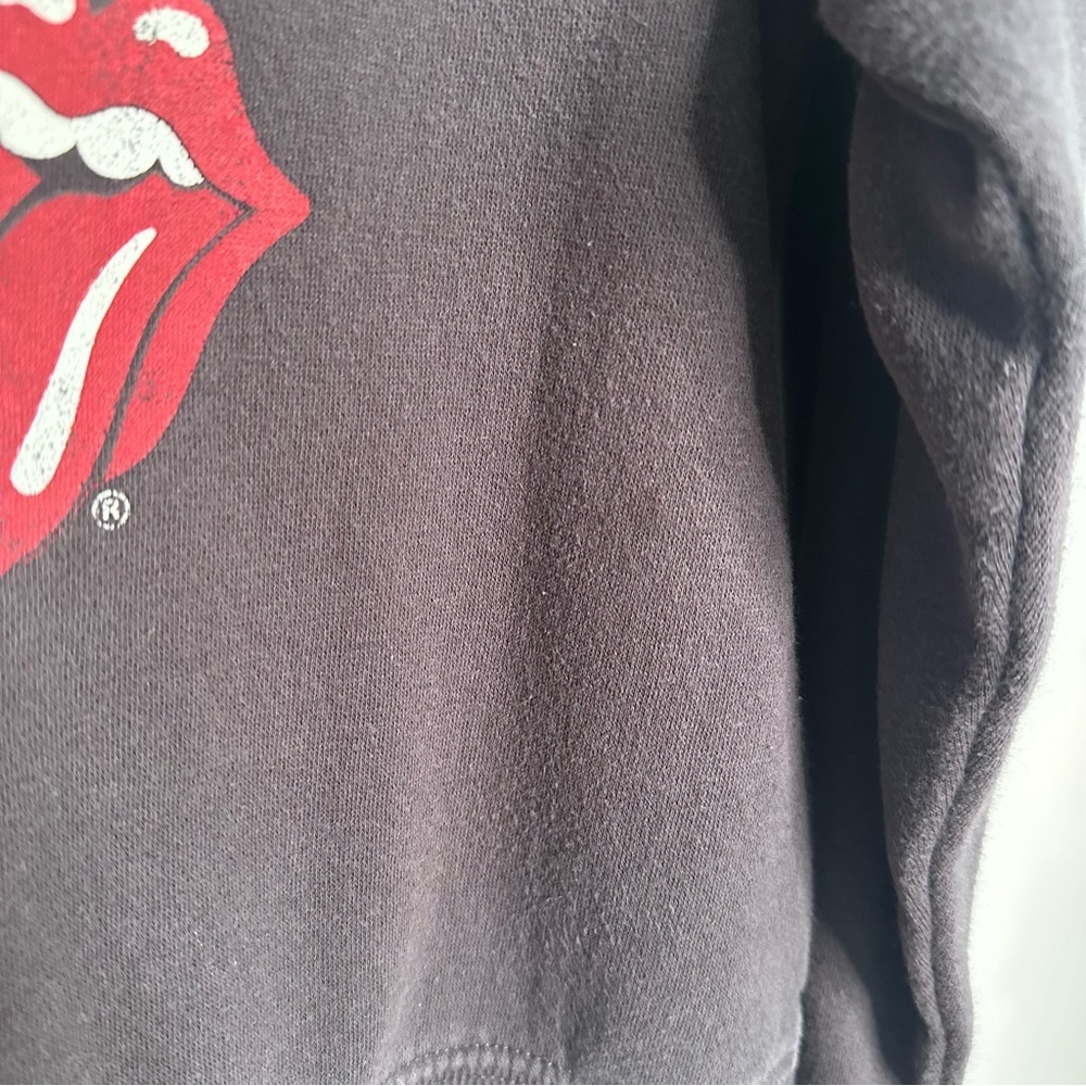 H&M Rolling Stones Sweatshirt Gray Size Medium - Picture 5 of 6